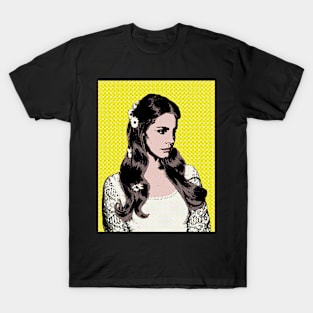 Lana Del Rey style pop art T-Shirt